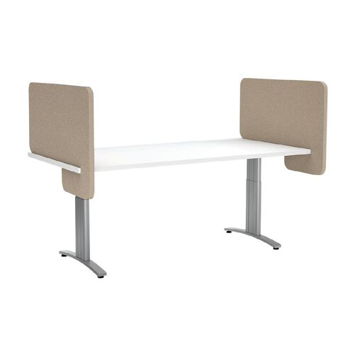 Boyd Visuals Desk Divider Dark Camel 540mm x 800mm