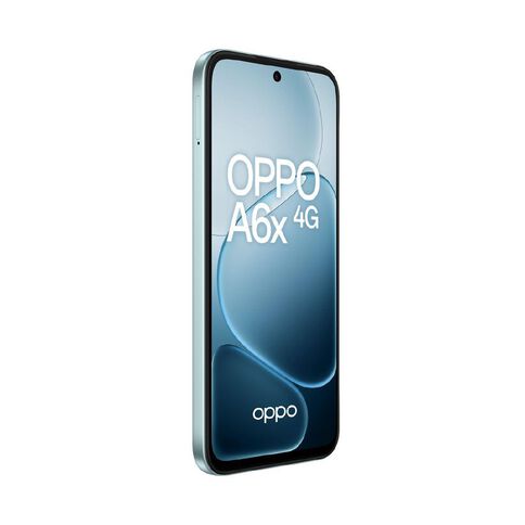 OPPO A6x 4G 4GB + 128GB with Spark $28 Value Pack Sim Bundle Ice Blue
