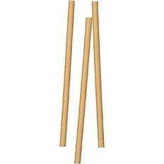 SURV. Eco Friendly Smoothie Paper Straws 20cm Natural 20 Pack