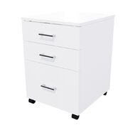 Zealand 3 Drawer Mobile White