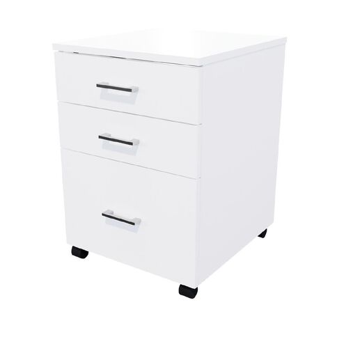 Zealand 3 Drawer Mobile White