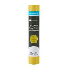 Silhouette Heat Transfer Vinyl 12in x 3ft Yellow