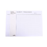 Uniti Monthly Habit Tracker A4