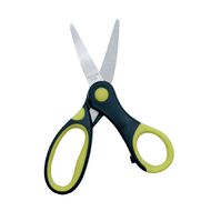 WS Scissors Soft Grip 5 inch Grey Mid