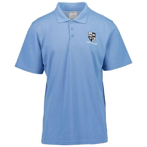 Schooltex Opihi College Short Sleeve Polo with Embroidery