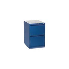 Workspace Filing Cabinet 2 Drawer Midnight Blue