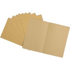 WS Manilla Folders Foolscap Kraft 10 Pack