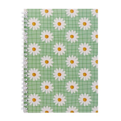 WS Spiral Floral Cover Notebook A5
