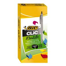 Bic Clic Pen 2000 10 Pack Black