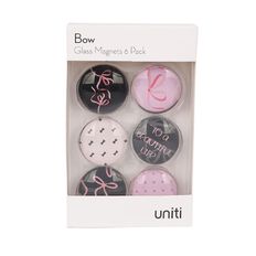 Uniti Bow Glass Magnets