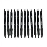 Sharpie S-Gel Retractable 0.7mm Gel Pen Black 12 Pack