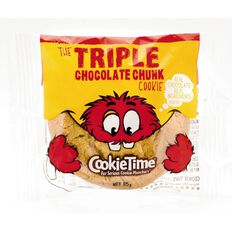 Cookie Time Triple Chocolate Chunk Cookie 85g