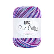 Birch Cotton Print 4Ply Worsted 100% Cotton 65G Primary Burst