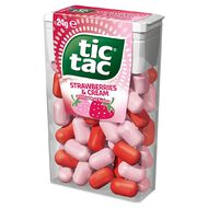 Tic Tac Strawberries & Cream