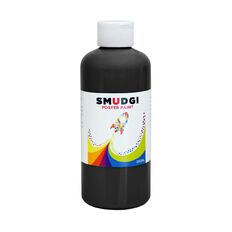 Jasart Smudgi Poster Paint Black 500ml