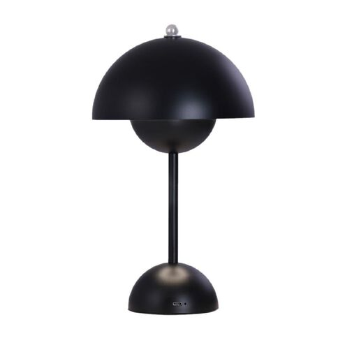 Living & Co Misha Rechargeable Lamp Black