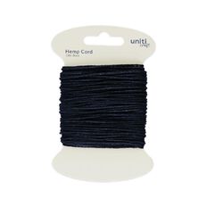 Uniti Hemp Cord 13m Black