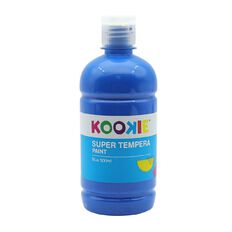 Kookie Super Tempera Paint Blue Mid 500ml