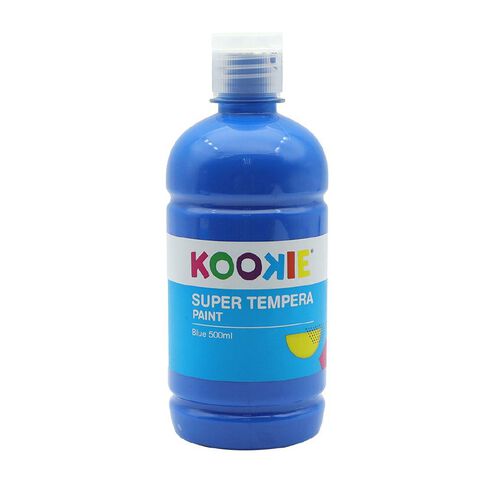 Kookie Super Tempera Paint Blue Mid 500ml
