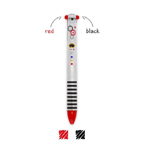 Legami 2 Colour Ballpoint Pen Robot