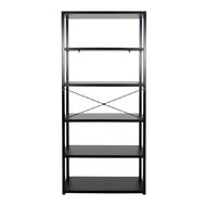 Workspace Hael Bookcase Black