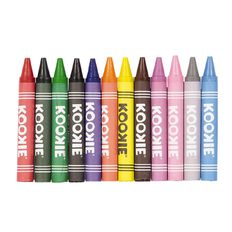 Kookie Te Reo Jumbo Crayons Assorted