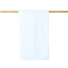 Living & Co Plush Plain Spa Towel White