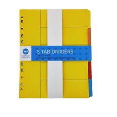 WS X Wide Coloured Dividers