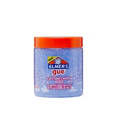 Elmer's Gue Premade Slime Cotton Candy Fizz Jar
