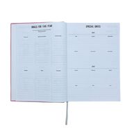 WS Mid Year Diary Day to Page 2025-26 Pink