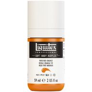 Liquitex Soft S3 Body Acrylic Vivid Red Orange