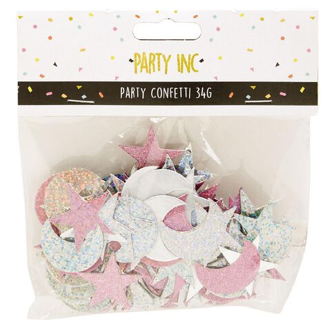 Party Inc Stars & Moon Party Confetti 34g