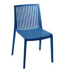 Cool Indoor/Outdoor Stacker Chair Blue