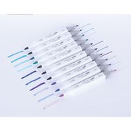 Uniti Dual Ended Artist Markers 80 Pack Assorted