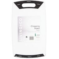 Living & Co Nonslip Chopping Board 41.5cm x 25cm White