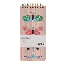 Uniti Little Things Notepad Butterfly