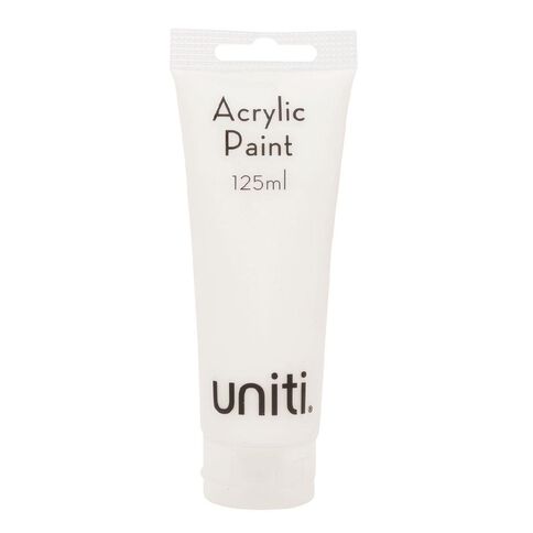 Uniti Acrylic Tube White 125ml
