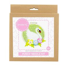 Birch Punch Needle Kit Swan