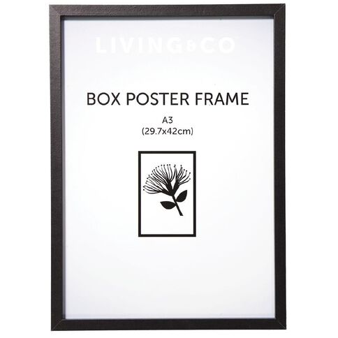 Living & Co Box Poster Frame A3
