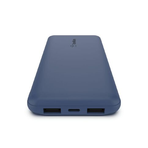 Belkin 10K USB-A and USB-C 15W Power Bank Blue