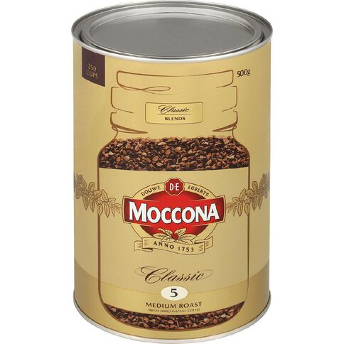 Moccona Classic Medium Roast Freeze Dried Instant coffee Tin