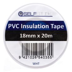 Pomona Insulation Tape PVC Electrical  18mm x 20m White