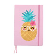 Kookie Pineapple A5 Notebook Pink