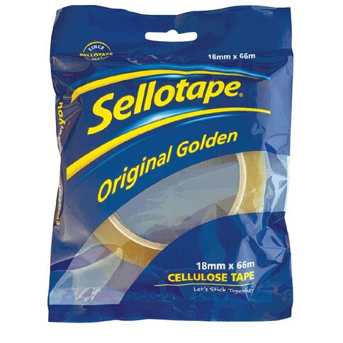 Sellotape Tape 18mm x 66m Single Clear