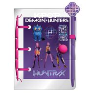 KPop Demon Hunters Notebook with Pen & Stickers
