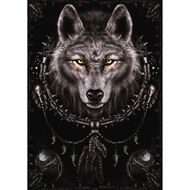Poster #27 Spiral Wolf Dream Catcher
