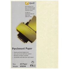 Quill Parchment Paper 89Gsm 100 Pack