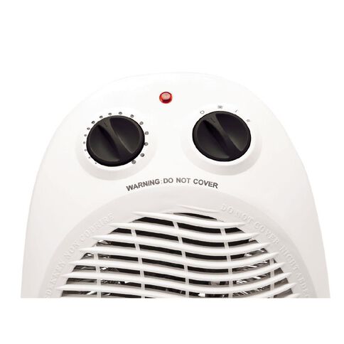 Living & Co 2000W Upright Fan Heater with Oscillation