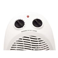 Living & Co 2000W Upright Fan Heater with Oscillation White