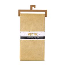 Party Inc Reuseable Table Cover Gold